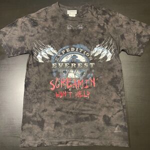 Vintage Disney Shirt Mens Small Expedition Everest Rollercoaster Graphic Tee